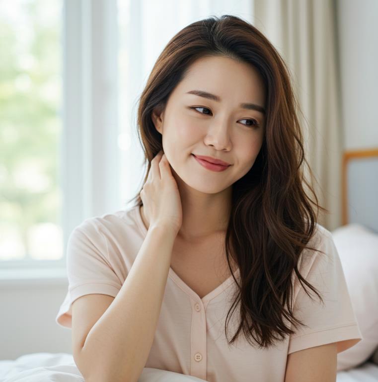 자고 일어나면 목이 뻣뻣한 이유