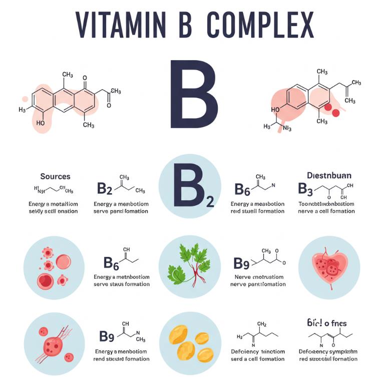 비타민B 복합제의 구성과 각 역할 정리