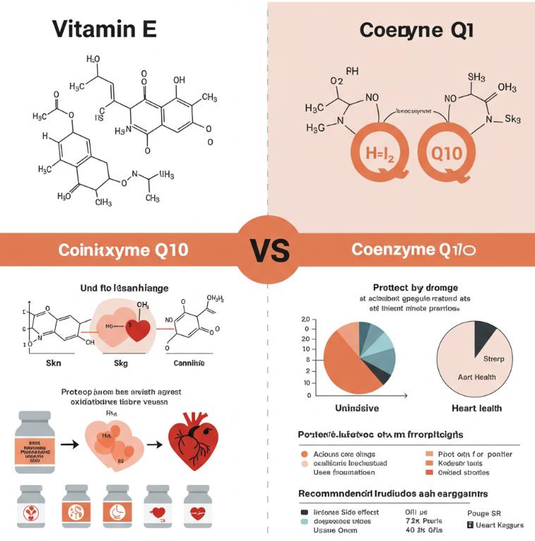 비타민E와 코엔자임Q10, 항산화 투톱 비교